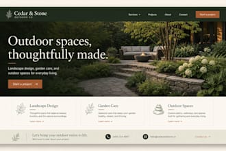 build a polished website for your small business