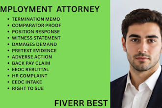 be your florida, ca, ny, texas employment for eeoc charges and wrongful firing