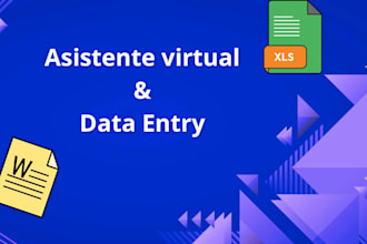 do expert data entry, excel data entry and pdf conversion