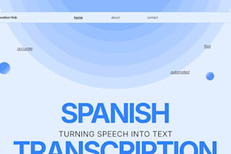 transcribe your spanish audio or video accurately