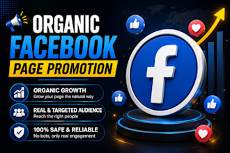 do organic facebook page promotion