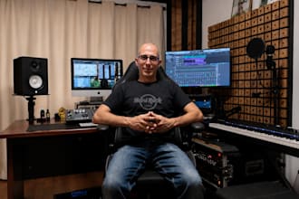 mix and produce your song with a modern professional sound