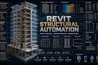 develop revit structural API plugin, bim automation steel concrete tools