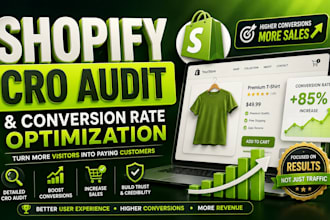 shopify cro audit conversion rate optimization expert for shopify sales boost