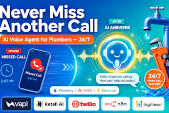 multilingual voice agent plumber booking system hvac lead capture ghl automation