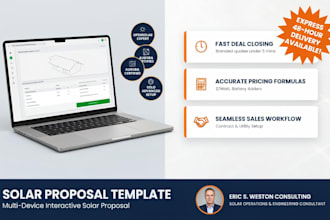 setup solar proposal template in opensolar aurora solar and solo for sales