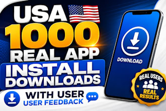 support android app install, 1000 USA IOS app ranking mobile app promotion