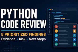 review python projects and prioritize the five issues that matter most