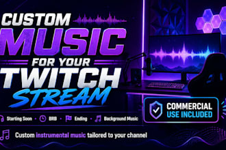 create custom music for your twitch stream