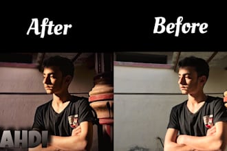 create lightroom preset and photo editing