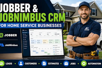 jobber estimates jobnimbus scheduling invoice for your home service business