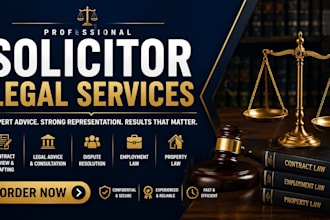 be your uk solicitor to write a demand letter or business contract