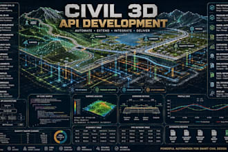 develop civil 3d api plugin net cad automation engineering tools