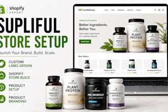 design supliful product label supliful product upload supliful shopify website
