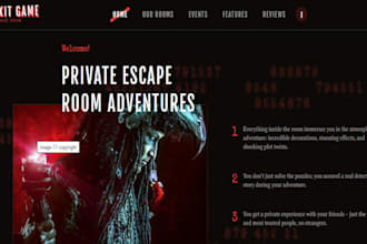 create fix godaddy escape room website hostinger puzzle room indoor playground