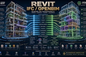 automate revit ifc openbim export bim data and model conversion