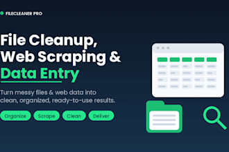 clean up or grab data