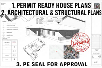 registered architect certified engineer permit house plans deck adu patio porch