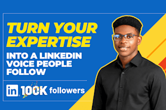 build your linkedin thought leadership and personal brand
