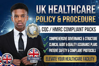 write healthcare policy and procedure manual for your company