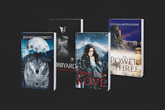 design a professional book cover for KDP and ingramspark