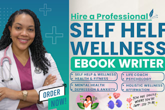 be your self help ebook ghostwriter for nonfiction and personal development book