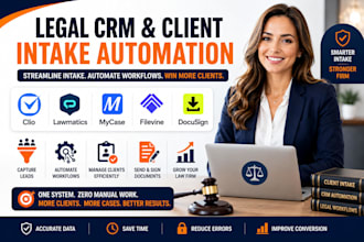 clio lawmatics mycase filevine docusign legal client intake crm automation setup