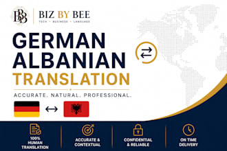 translate german to albanian and albanian to german