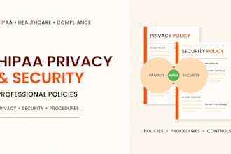 draft your professional hipaa privacy and security policies