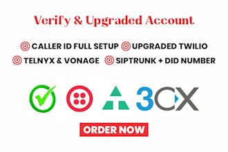 do twilio telnyx did number siptrunk ivr 3cx vicidial inbound outbound calls