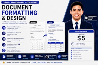 do professional document formatting