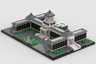 design your lego moc with professional PDF instructions and XML parts list