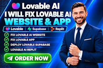 fix lovable ai website, lovable app, deploy lovable supabase lovable ai replit