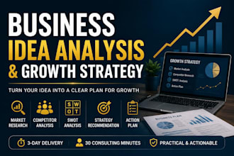 analyze your business idea and build a growth strategy