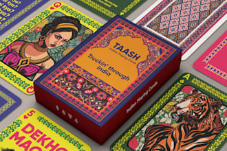 do card game design custom playing card deck poker cards uno board game card box