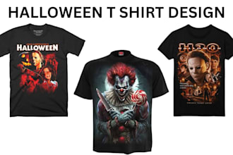 design custom halloween t shirt design and bulk t shirts