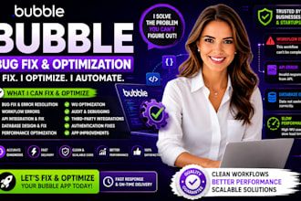 fix bubble app audit bug fix workflow errors API issues database wu optimization