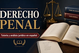 tutor you in criminal law and legal case analysis in spanish