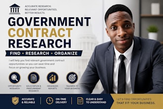 write professional government contract proposals