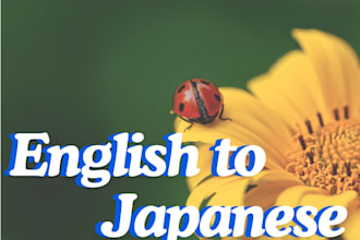 providing native japanese translation