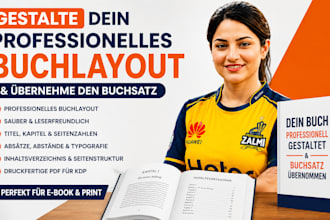 gestalte dein professionelles buchlayout und übernehme den buchsatz