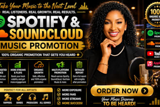 spotify music promotion youtube music apple music promotion