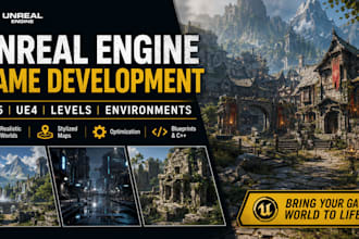 develop unreal engine, game development, unreal engine game, ue5, ue4 game