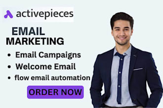 setup activepieces email campaigns welcomes email flow email automation