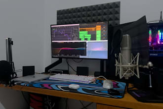 tune, mix and master your trap and pop vocal track