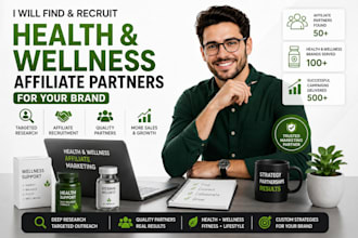 find and recruit peptide and wellness influencers for your brand