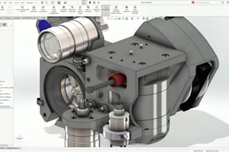 do robotics cad, solidworks modeling, mechanical prototypes 3d printed products