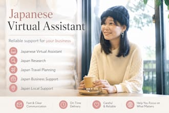 be your reliable japanese virtual assistant for business support in japan
