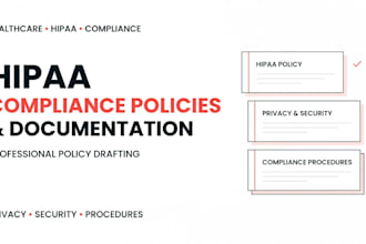 draft your professional hipaa compliance policies and documentation
