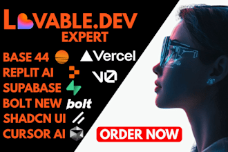 deploy replit ai lovable ai website vo bolt new ai saas mvp mobile app supabase